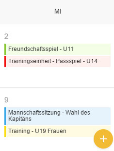 Organizer Navigation